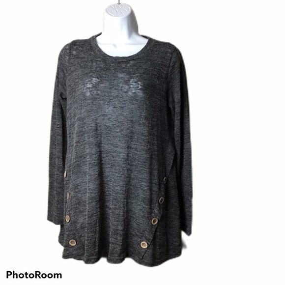 Flamingo Urban Burnout Tunic Sweater - Picture 1 of 6